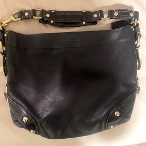 Coach Black Shoulder Bag
